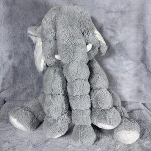 Baby Ganz Gray Elephant Plush Stuffed Animal Nursery Toy